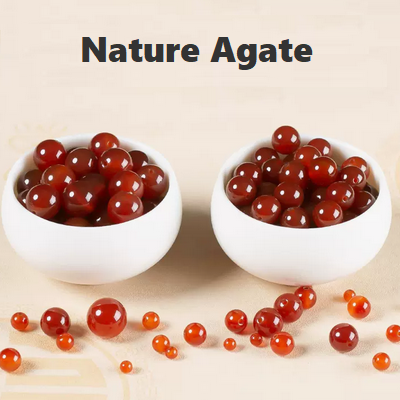 Nature Agate Beads