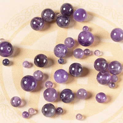 Purple Crystal Beads