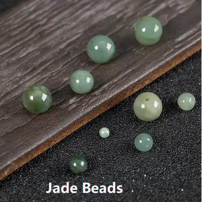 Jade Oleoresin Round Beads