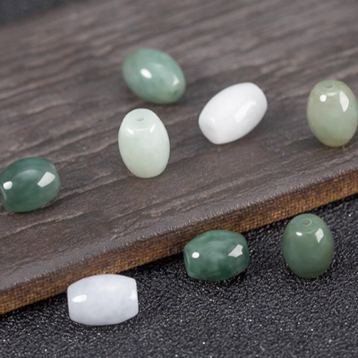 Doliform Jade Beads