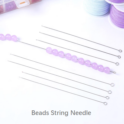Long Beads String Needle With Hook 