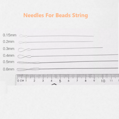 Twist Soft Hole Thin Beads String Needle