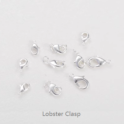 Double Ring Lobster Clasp Metal