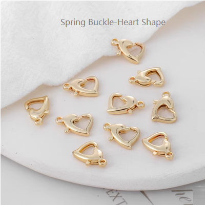 Spring Buckle Heart Shape
