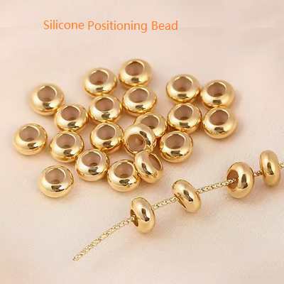 Positioning Bead-Flat Round+Silicone