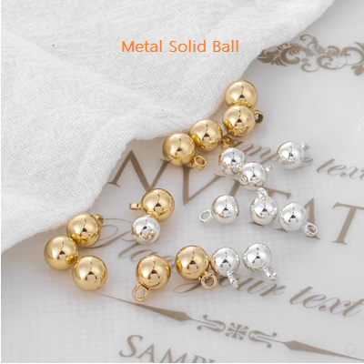 Solid Metal Ball Pendant 