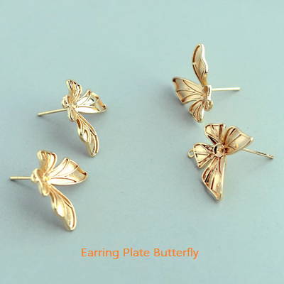 Earring Plate-Butterfly