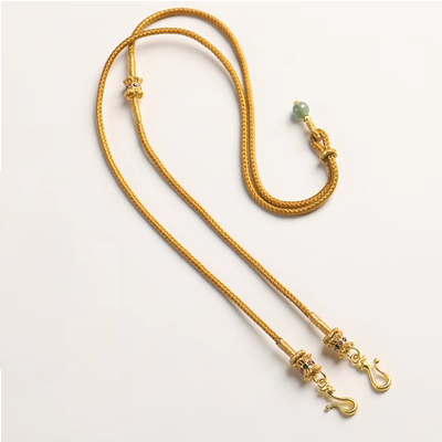 Handmade Braiding Rope  Necklace Hang Line 